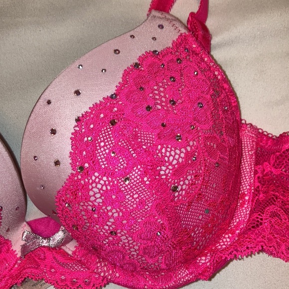 Women’s Victoria’s Secret limited edition rhinestone Dream Angels push up bra - Picture 3 of 5
